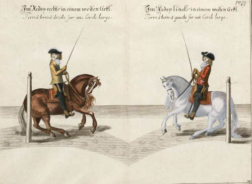 "Trot à Gauche; Trot à Droite", Nuremberg, 1700