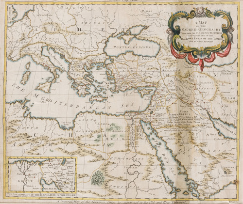 JOHN SENEX (1680-1740) y R.W. SEALE (1732-1775), "Mapa del 