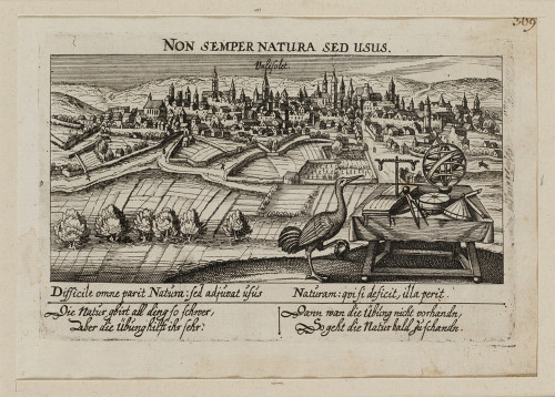 DANIEL MEISNER, "Valladolid", Grabado