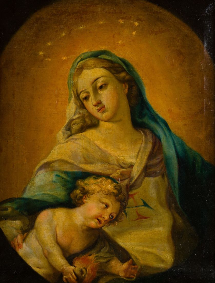 BERNARDO-LOPEZ-PIQUER-Valencia-1799-Madrid-1874-Nuestra-Senora-del-Remedio-45-x-34-cm.