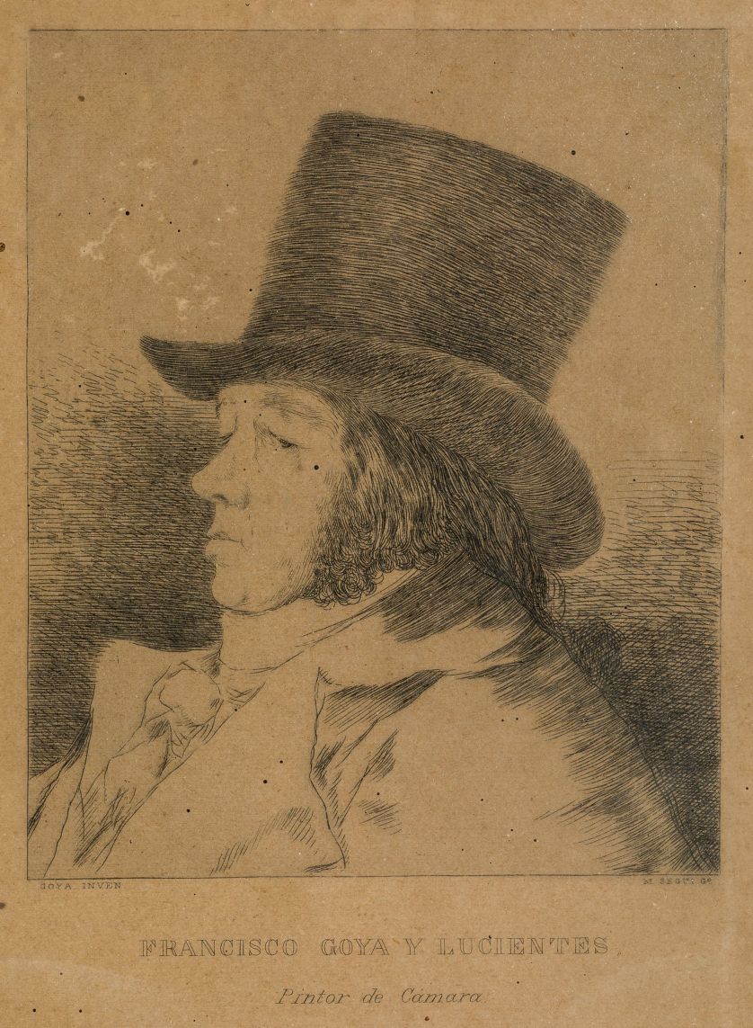 MIGUEL-SEGUI-RIERA-Barcelona-1858-1923-Francisco-de-Goya-y-Lucientes.-Pintor-de-camara-Huella-18-x-15-cm.