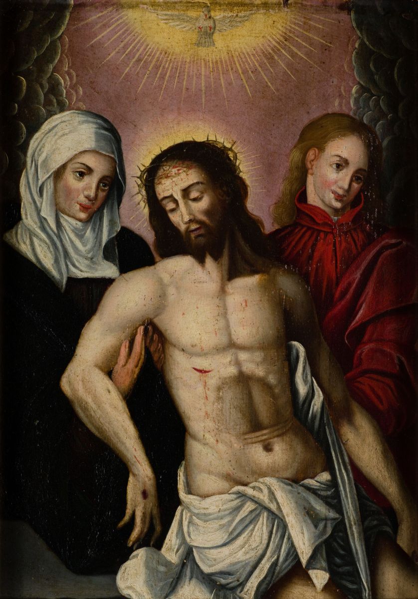 CÍRCULO DEL MAESTRO DEL HIJO PRÓDIGO, Cristo muerto sostenido por la