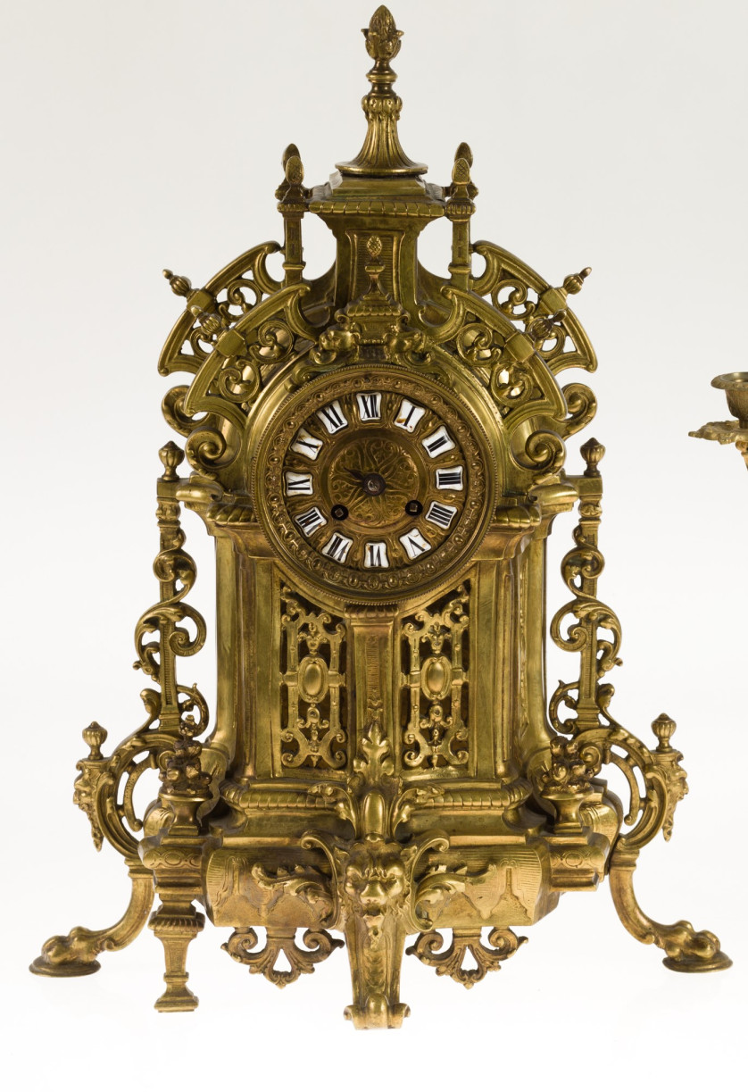 Reloj-estilo-Napoleon-III-Francia-ffs.-S.-XIX