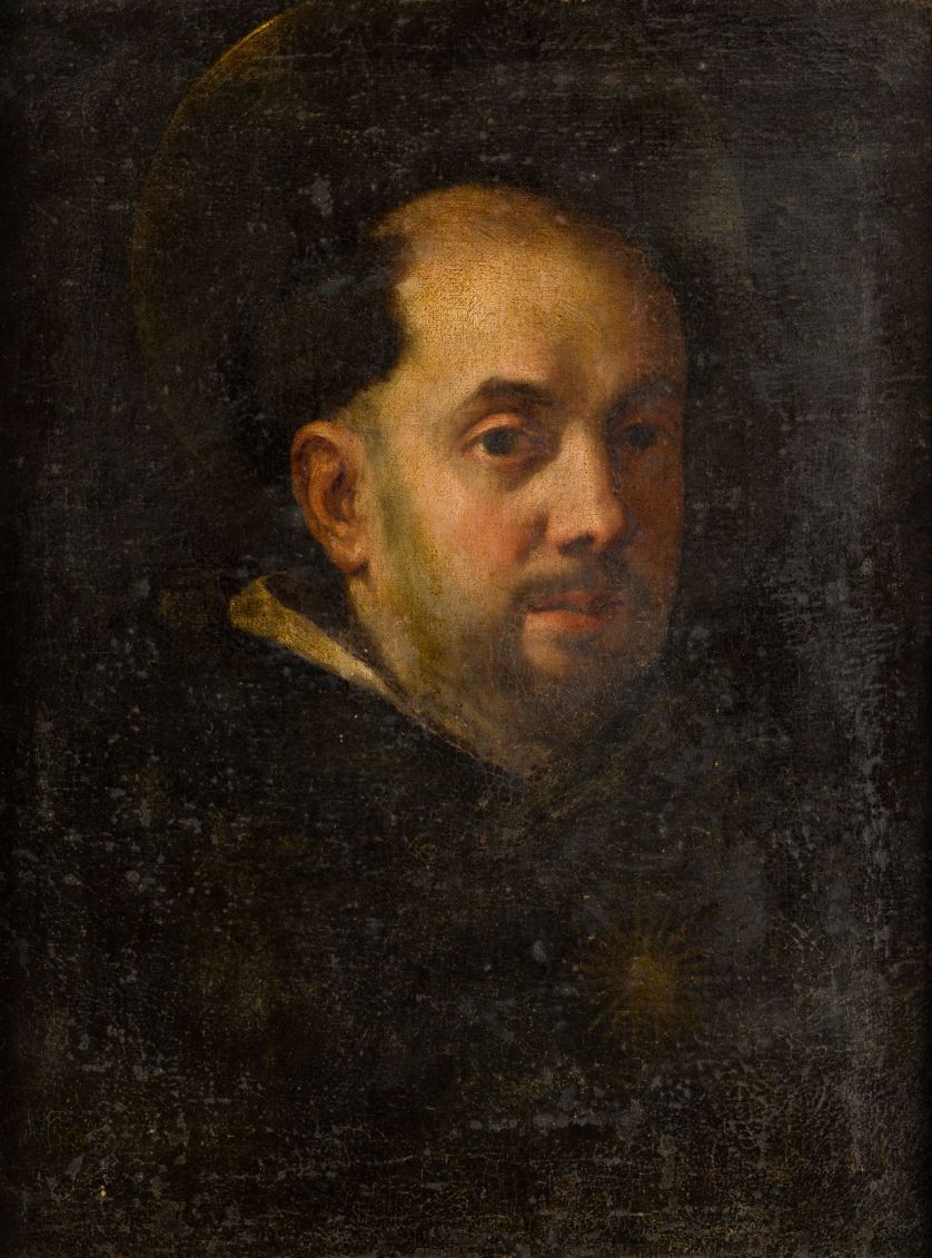 ESCUELA-MADRILENA-S.-XVII-Santo-Tomas-de-Aquino-65-x-49-5-cm.
