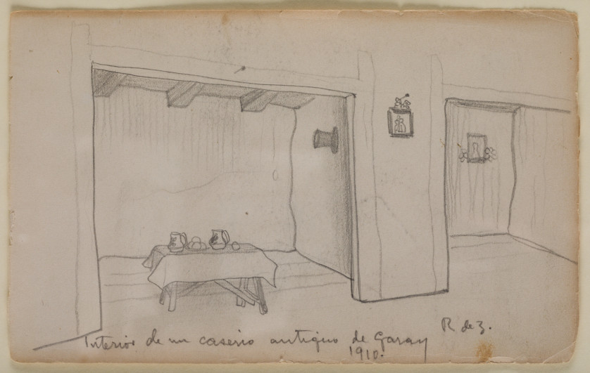 -Interior-de-un-caserio-antiguo-de-Garay-1910