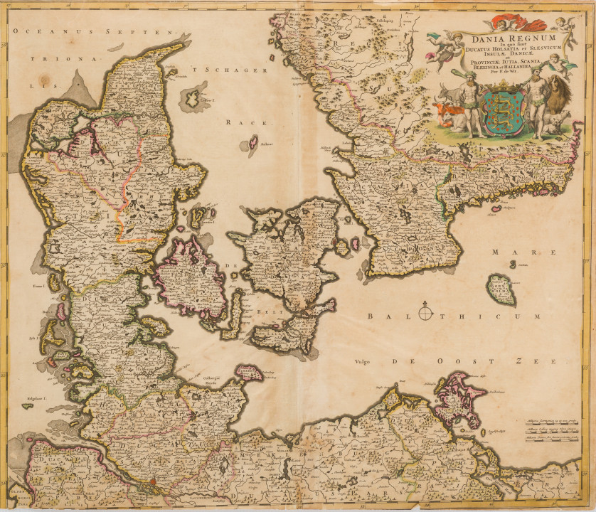 FREDERIC-DE-WIT-Gouda-Paises-Bajos-1630-Amsterdam-Paises-Bajos-1706-Dania-Regnum-50-x-58-cm
