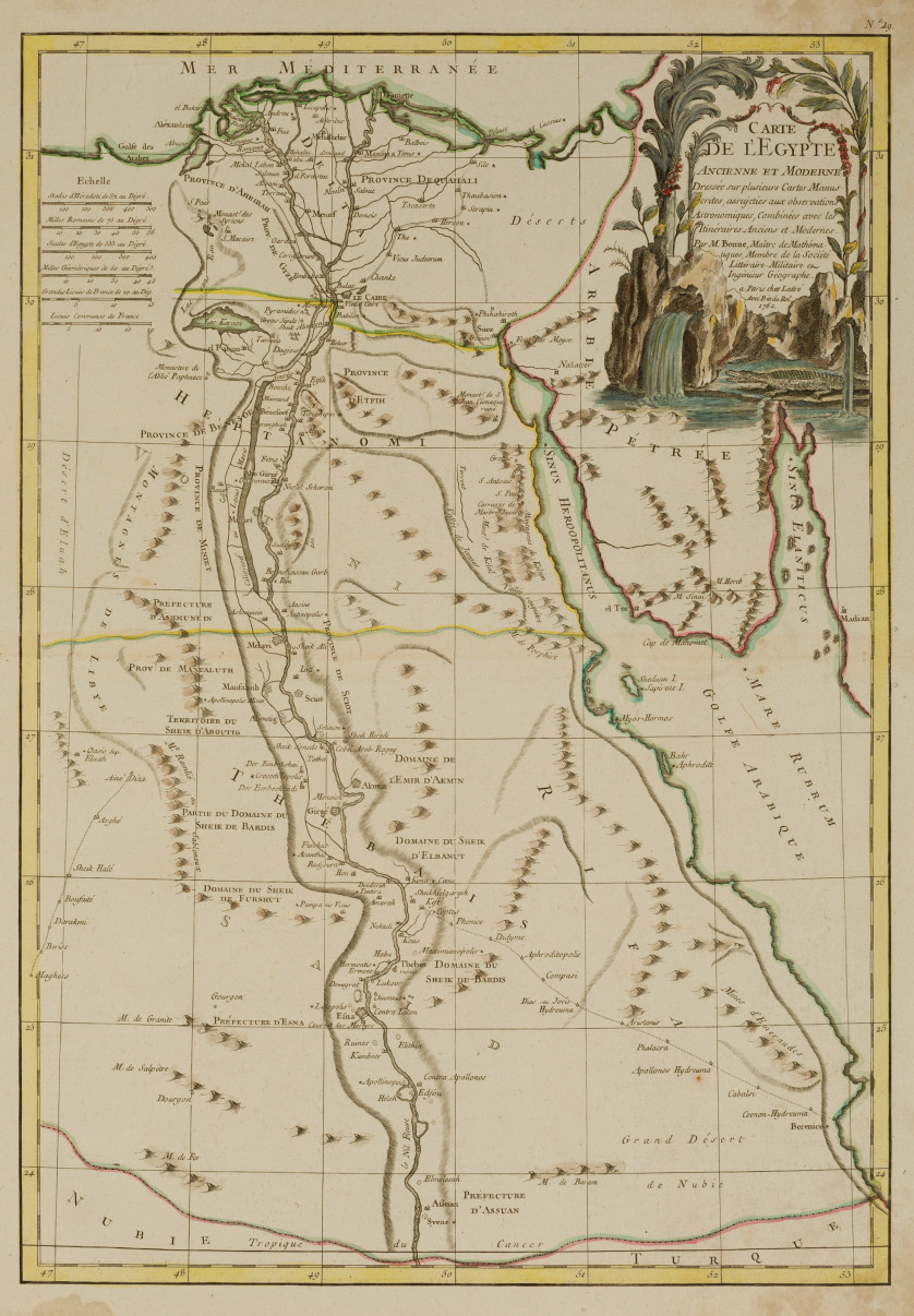 RIGOBERT-BONNE-Raucourt-Francia-1729-Paris-Francia-1795-Egipto-1762-Huella-46-x-35-cm-Papel-51-x-37-cm