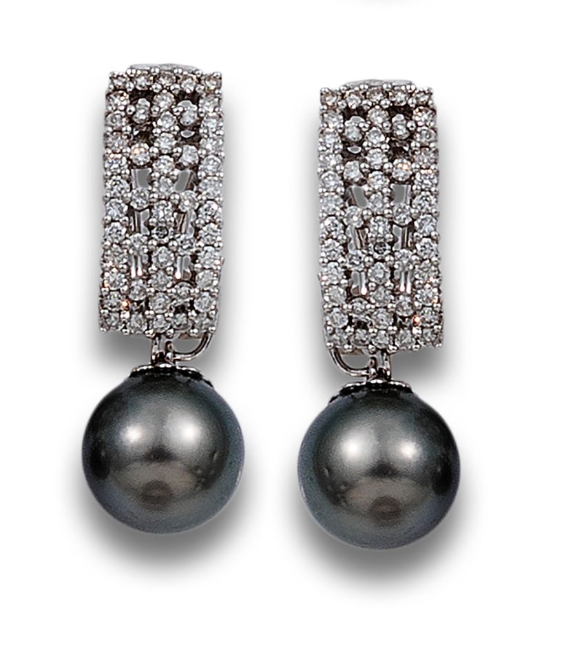 Pendient De Argollas En Oro Y Diamant Por Edenly