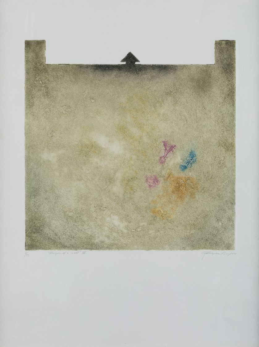 PABLO-RODRIGUEZ-GUY-Santa-Elena-Jaen-1950-Whisper-of-a-wall-IV-Papel-85-x-65-cm-